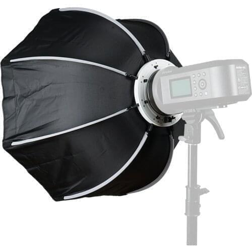 Triopo 55cm 65cm Bowens Mount soft box Octagon Umbrella Outdoor SoftBox for Studio Flash Light box photography + Carrying Bag