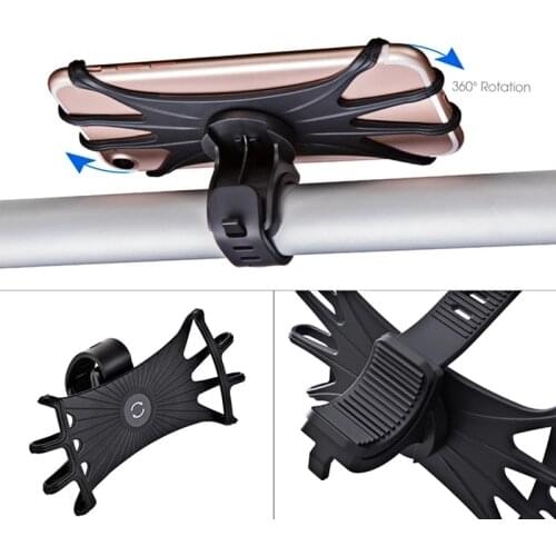 1@#1Pcs Universal 360 Rotatable Baby Pram Cart Phone Holdeolder Iphone Gps Devi Convenient Baby Stroller Accessories Mobile Rack