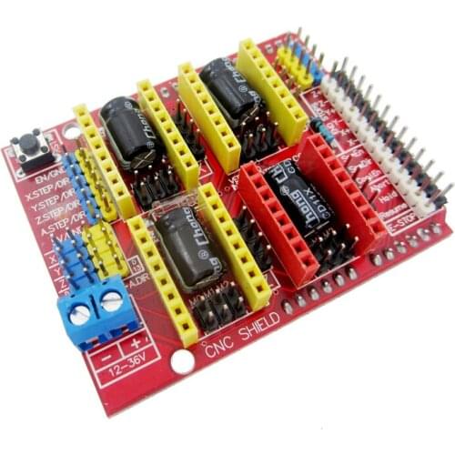 10pcs/lot New cnc shield v3 engraving machine / 3D Printer / A4988 driver expansion board
