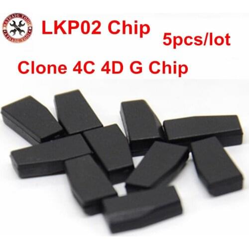 2018 NEWEST 5PCS LKP02 Transponder Chip Clone 4c 4d G Chip Transponder LKP02 chip Free Shipping