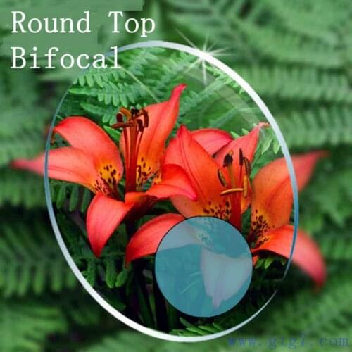 3.8.2stock lens Round Top Bifocal
