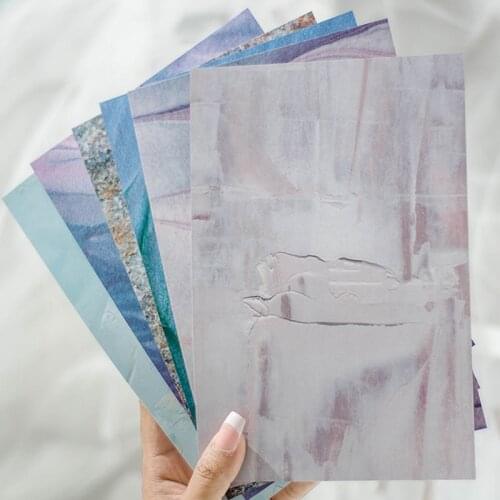 5Pcs Japanese Style Nail Art Photo Props Marble Background Paper Nail Work Display Board