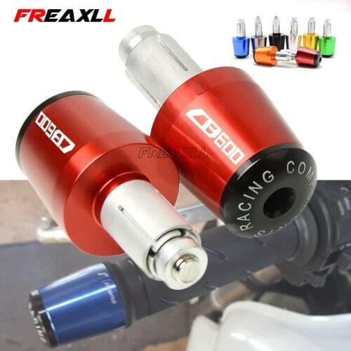 7/8'' 22mm For Honda CB600 CB 600 CB600F CB600 HORHET CNC Motorcycle Accessories Handlebar Motorbike Handle Bar Grips Cap Ends