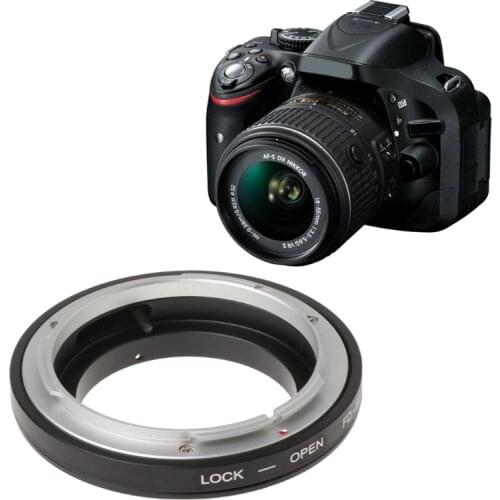 FD-AI Mount Adapter Ring For Canon FD Lens to Nikon F D7100/ D600/ D3200/ D800