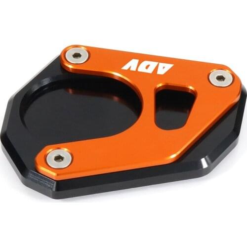 Side Stand Enlarge Plate Fit For KTM 250 Adventure 390 Adventure 2020-2021 Modified Flat Foot Extension Parking Kickstand Pad