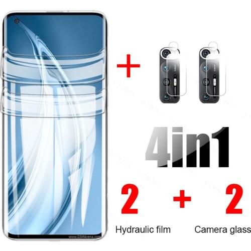 Hydrogel Film for Xiaomi 10S Screen Protector on Redmi Note 10 Pro Max 10t Lite Poco X3 Nfc Poc M3 Protective Glass Camera Len