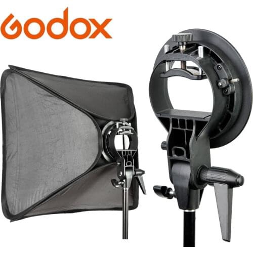 Godox PRO Godox S-Type Bracket Bowens Mount Holder for Speedlite Flash Snoot Softbox Godox AD-360