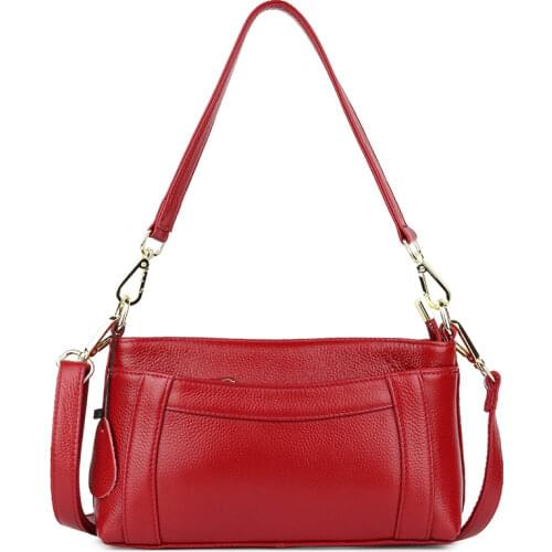 Fashionable Womens Satchels Messenger Novelty Crossbody Bags Top Layer Leather Leisure Purses Shoulder Handbags Factory Direct