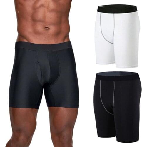 Men Compression Short Running Tights Mens Quick Dry Gym Fitness Sport Leggings Running Shorts Male Underwear Sport Shorts