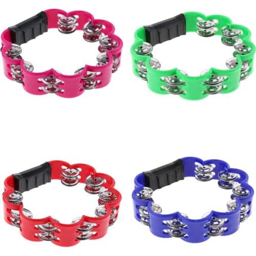 Musical Handheld Tambourine Percussion for Preschool Educational Toys