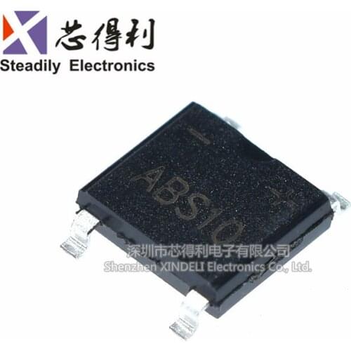 10pcs/lot Brand New Spot ABS 10 Sop-4 Bridge Rectifier Ultra-Thin Rectifier Bridge 1000=54 Yuan