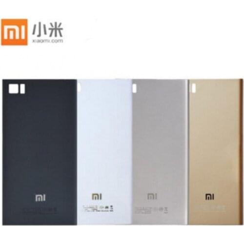 Original Style Mobile Phone Back Shell BACK COVER Battery Cover Case+Sim Card Tray For Xiaomi 3 Mi3 M3 Case WCDMA