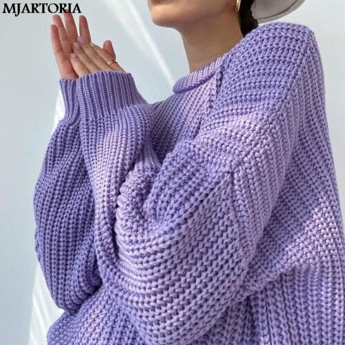 Autumn Winter Womens Sweater Thin Oversized Sweater Long Sleeve Casual Loose Pullovers Cashmere Knitted Sweater Female 2021