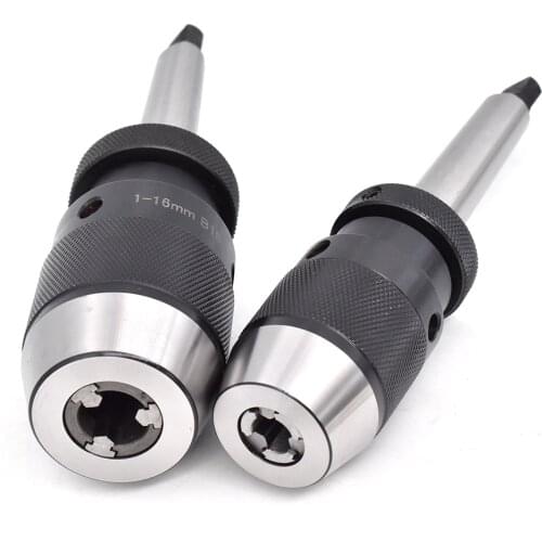 1SET MORSE #5 MTA5 B16 B18 B22 MT5 drill chuck Self Tighten Keyless Drill Chuck for drilling machine Taper Drill Chuck