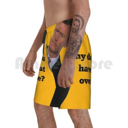 Chris Hansen Beach Shorts Men Beach Pants Swimwear Chris Hansen Dateline Meme Secret Santa Office Catch To Catch A