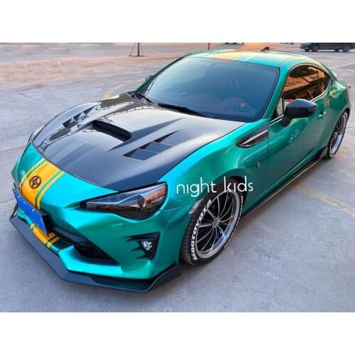 Fit For 17-20 Toyota 86 Front Lip Skirt Gt86 Modified Toms Carbon Fiber Surround