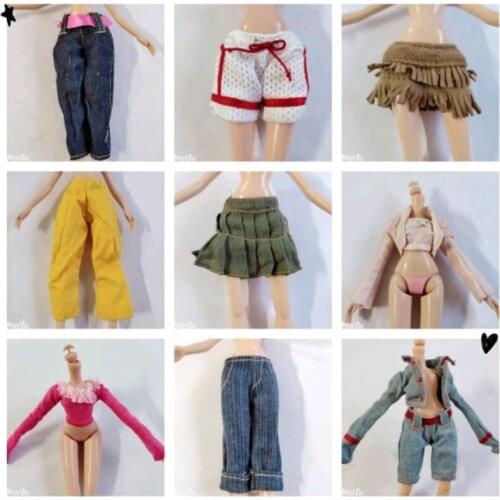 Pants Shirt For Bratz Doll Mousse Doll Monster High School Kerer Doll Dress Accessories Wave 10