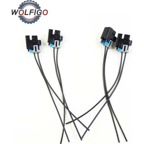 WOLFIGO Fuel Injector Connector Harness Pigtail Replaces 1P1575 S-1014 PT2135 PT5891 575356 88988814 For Chevrolet GMC Buick