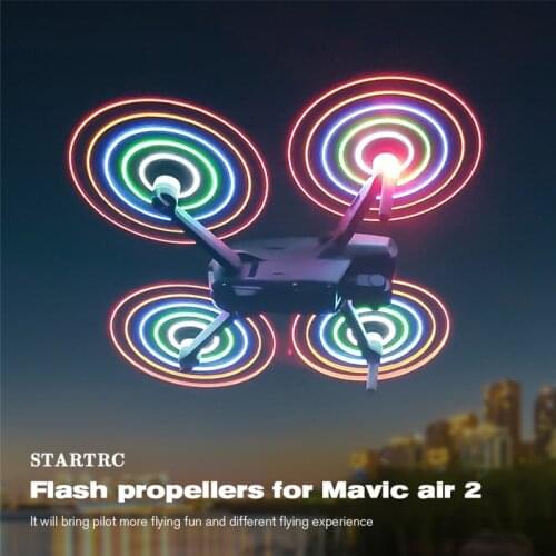 2/4Pcs LED Flash Propeller Mavic Air 2 Quick Release Blade Props for DJI Mavic Air 2 Drone Accessories