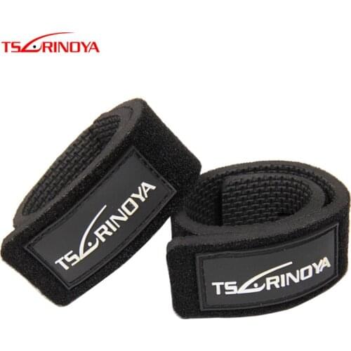 TSURINOYA 2Pcs Lure Fishing Rod Holder Belt Strap with Rod Tie Suspenders Wrap Bundle Carp Fishing Tackle Tool Pesca Accesorios