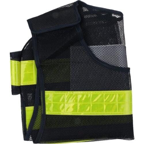 High Visibility Safety Workwear Executive Vest Waistcoat Jacket