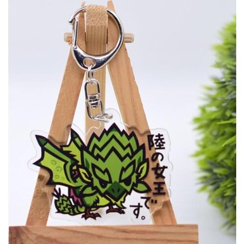 WL0863 Chibi Keychain Acrylic Cartoon Keyring Accessories