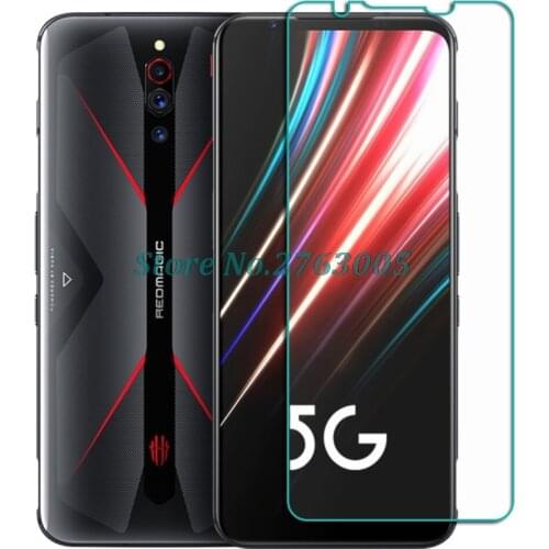 Tempered Glass For ZTE Nubia Red Magic 5G 5S 6.65" RedMagic NX659J Protective Film Screen Protector Phone Cover