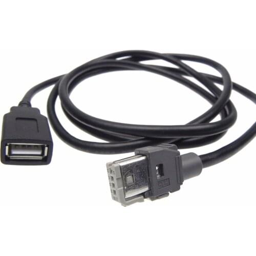 10pcs High Qulity Peugeot original USb line RD45 307 408 407 508 c4 C5 original USB cable total length 1.5m