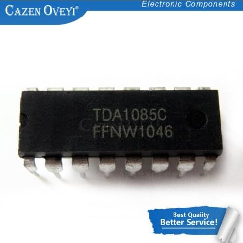 2pcs/lot TDA1085C DIP-16 TDA1085 DIP16 TDA1085CG 1085C DIP In Stock