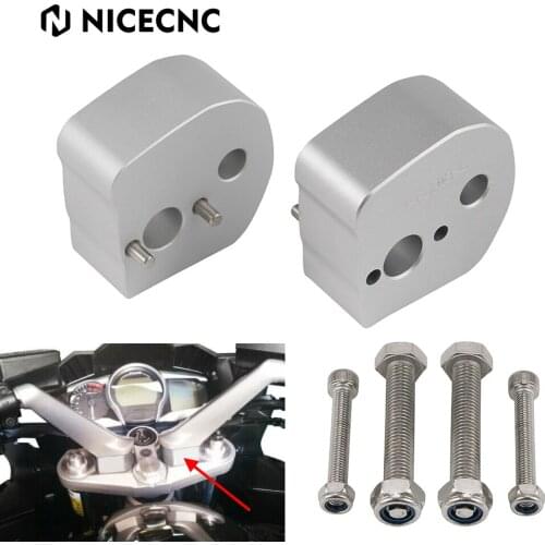 NiceCNC 1" Aluminum Handlebar Risers For Yamaha FJR 1300A ABS 2006-2017,FJR1300ES