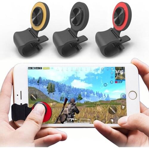 3 Colors Mini Game Joystick Game Controller Fire Button Controller Shot Button For All Touch Screen Phone Support Mobile Legend