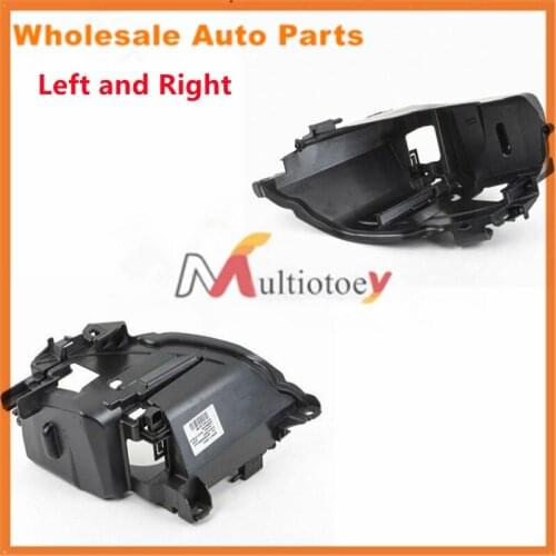 4L0941613 4L0941614 2X Front Left Right Headlight Mounting Support Frame Plate Bracket For AUDI Q7 4L 2007-2009 4L0 941 613