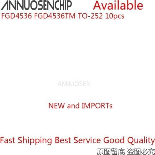 50PCS 100% new imported original FGD4536 FGD4536TM TO-252 SMD liquid crystal plasma