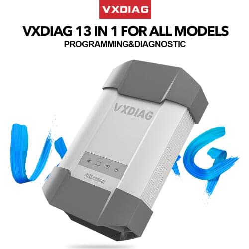 VXDIAG ALLSCANNER 13 in 1 For all model For BMW For Ford IDS For Toyota TIS V15 C6 For Benz For GM GDS2 Tech2win Diagnostic tool