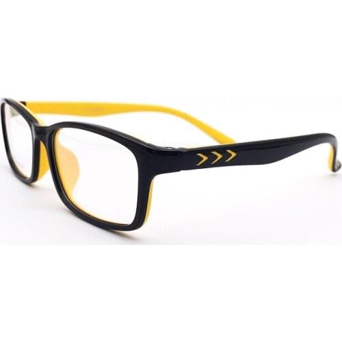 Width-128 Soft silicone kids children eyewear high grade TR90 adolescent myopia hyperopia visually degree prescription glasses