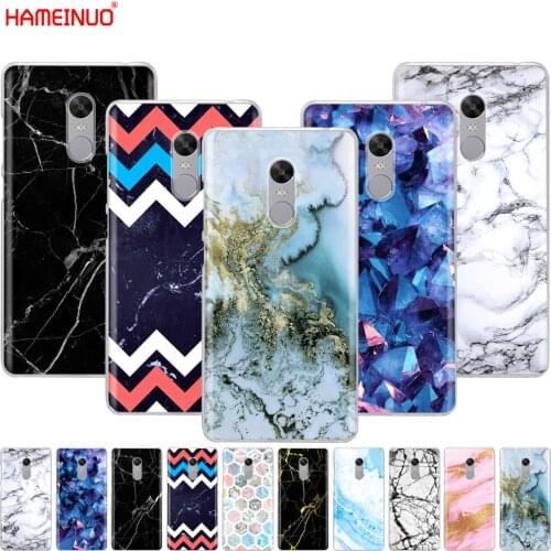 HAMEINUO Marble Fashion Pattern Cover phone Case for Xiaomi redmi 5 4 1 1s 2 3 3s pro PLUS redmi note 4 4X 4A 5A