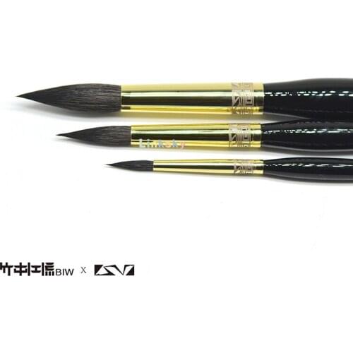 Super Vision Watercolor brush,professional brush art painting,Ergonomic penholder,Squirrel hair,Draw lines smoothly