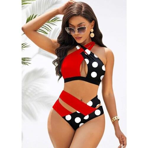 Merloly Polka Dot Swimwear