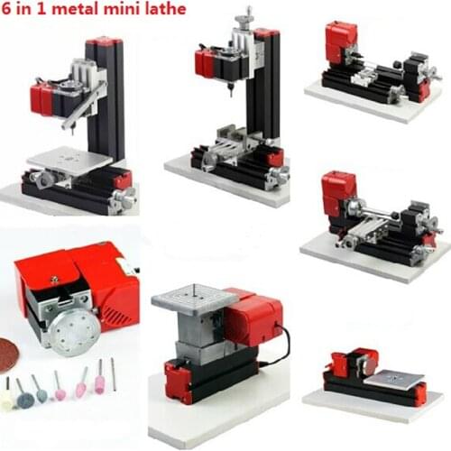 DIY mini metal lathe machine,metal milling tooling metal mini lathe,For Soft Metal like aluminum and copper
