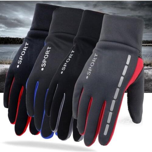 Motorcycle Gloves Waterproof Heated Guantes Moto Touch Screen Motorbike Racing Riding Gloves Winter Thermal Soft Lining Gloves