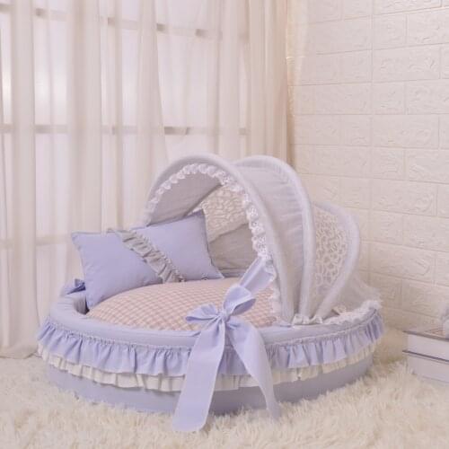 Gentle pet cradle bed for dogs to sleep comfortably and quickly cute cat nest