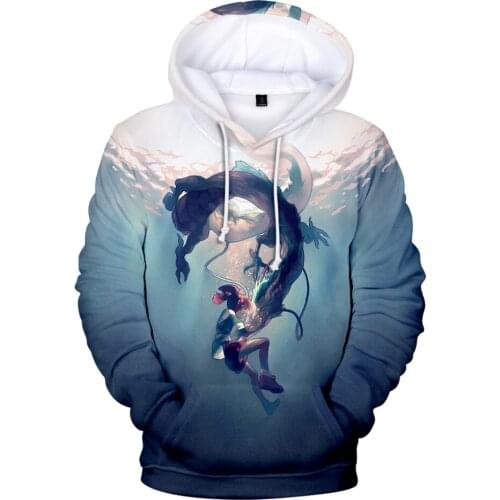 Sidno New Fashion Spirited Away 3D Hoodies Men/Women Popular Hot Anime Hoodie Print Spirited Away Pullovers Hooded Sweatshirt