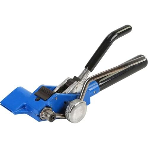 Stainless Steel Cable Tie Plier Fasten Tool with Adjustab Tension meting zipper Cutter Handle Steel Ties Cutting Fastening Tool