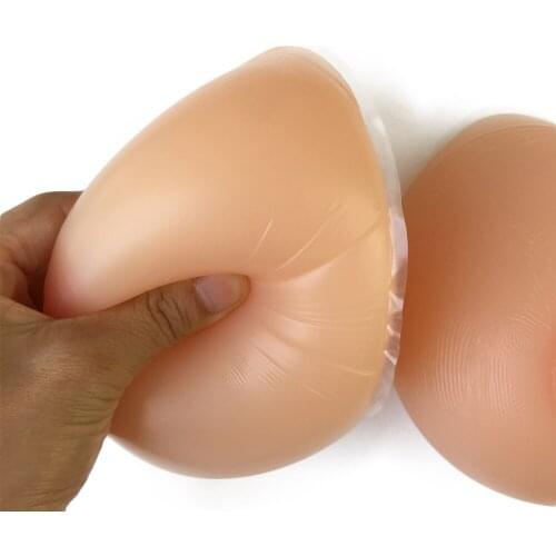 Realistic silicone breast form fake boobs for crossdresser transgender drag queen soft teardrop boob