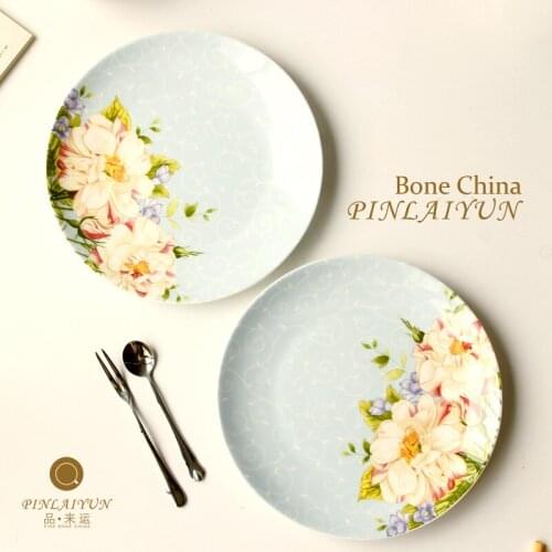 Modern Fruit Inventory Heart Cake Plate Creative Fashion European Western Food Plate Steak Plate Flat Dry Fruit Plate