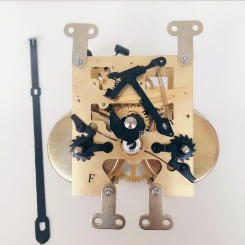 Old Clockwork Mechanical Winding Clock Movement Accessories Table Clock Metal Accesorios Pendulum Clock Movement Wall Watch