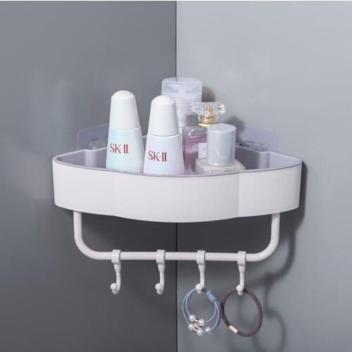 2020 Bathroom Shower Caddy Shelf Corner Bath Wall Mount Rack Storage Holder Organizer Holder Shelf Corner Kitchen Organize Rack