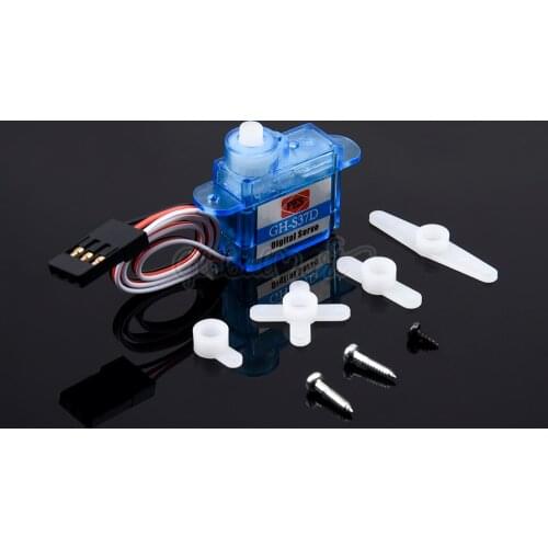 PES GH-S37D 3.7g Mini Micro Servo For Control Aeromodelling Aircraft Flight Direction RC Plane Helicopter Model Steering Gear