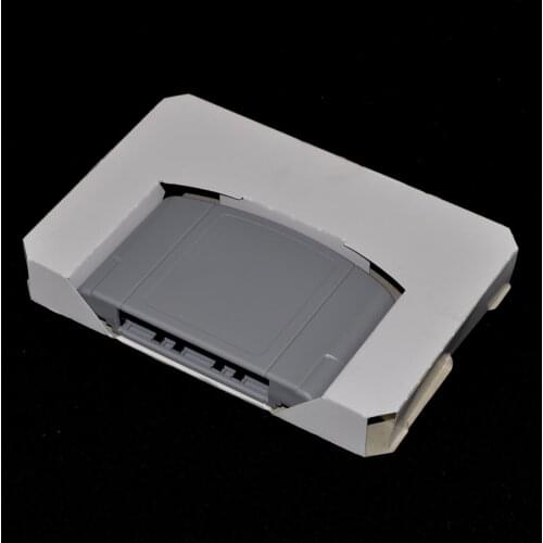 High quality Carton Replacement Inner Inlay Insert Tray Case Catridge retail box for PAL & NTSC N 64 N64 Game Cartridgecase