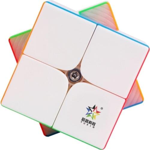 Yuxin Little Magic Cube 2x2 Pocket Mini Cube 2x2x2 Cubo Magico 2Layers Speed Cube Professional Puzzle Toys For Children